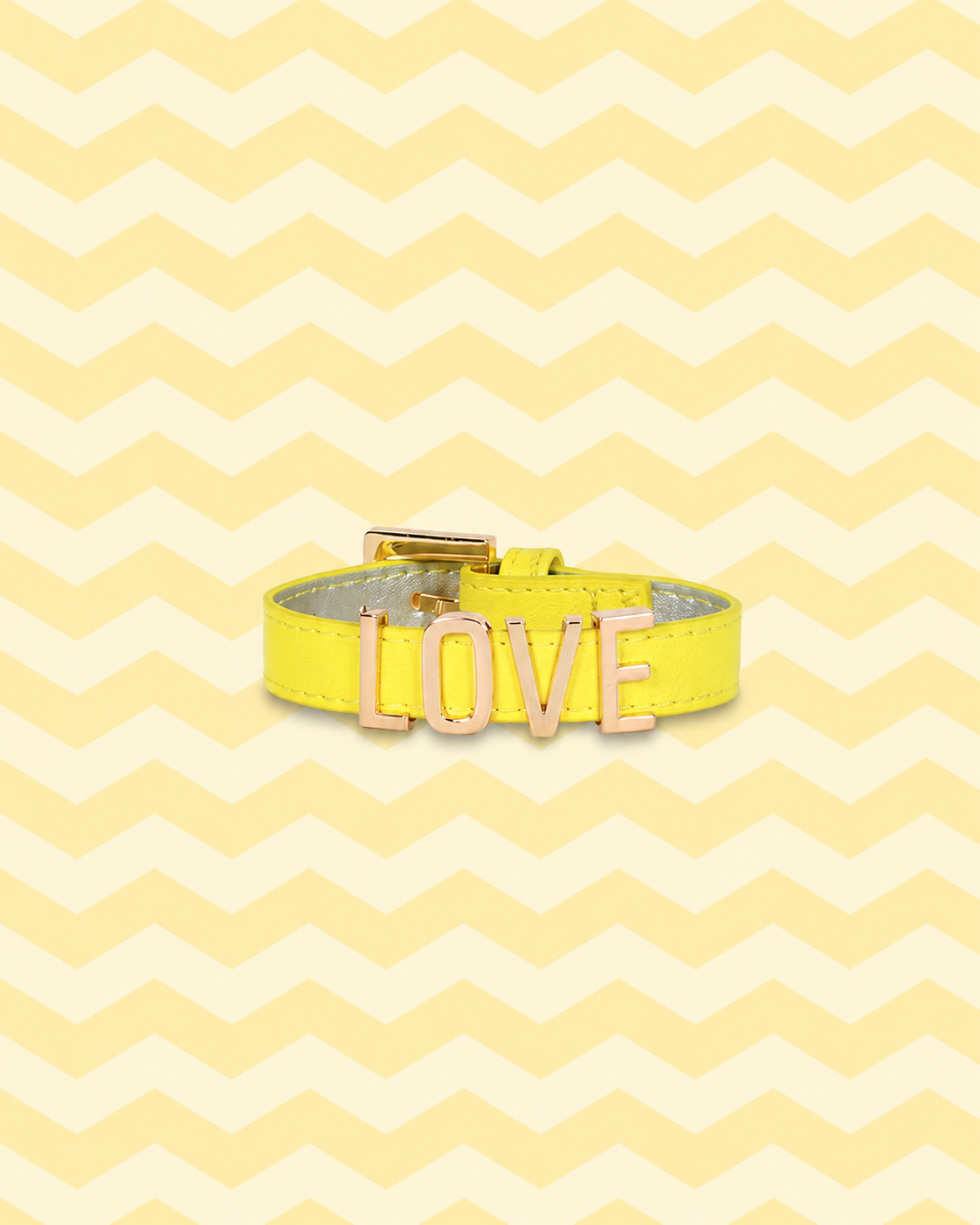 BRACCIALE CUSTOM GIALLO