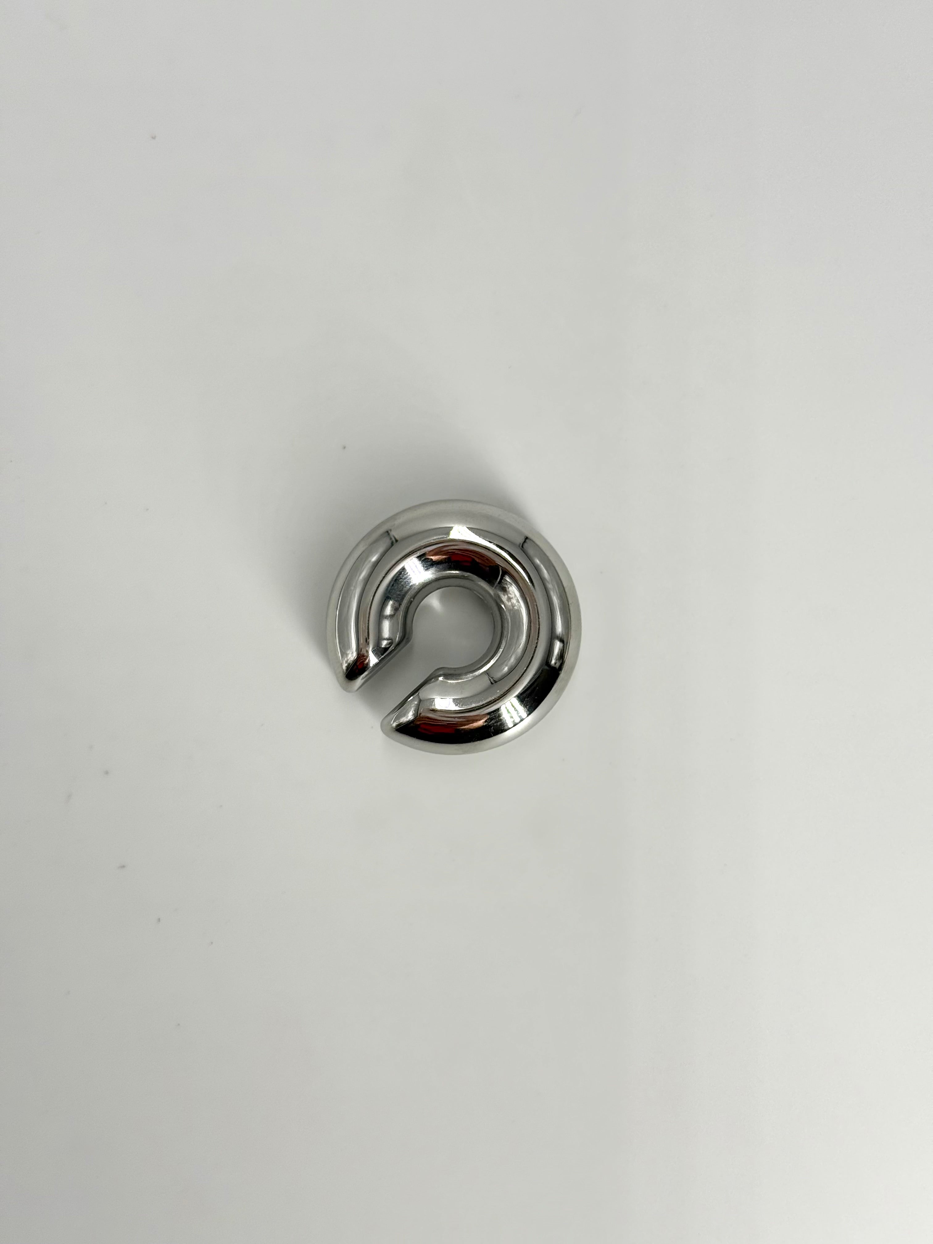 EAR CUFF CHUNKY SILVER