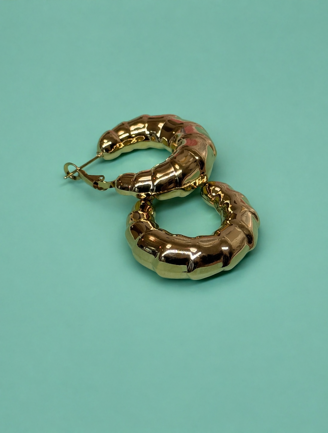 ORECCHINI CROISSANT ORO