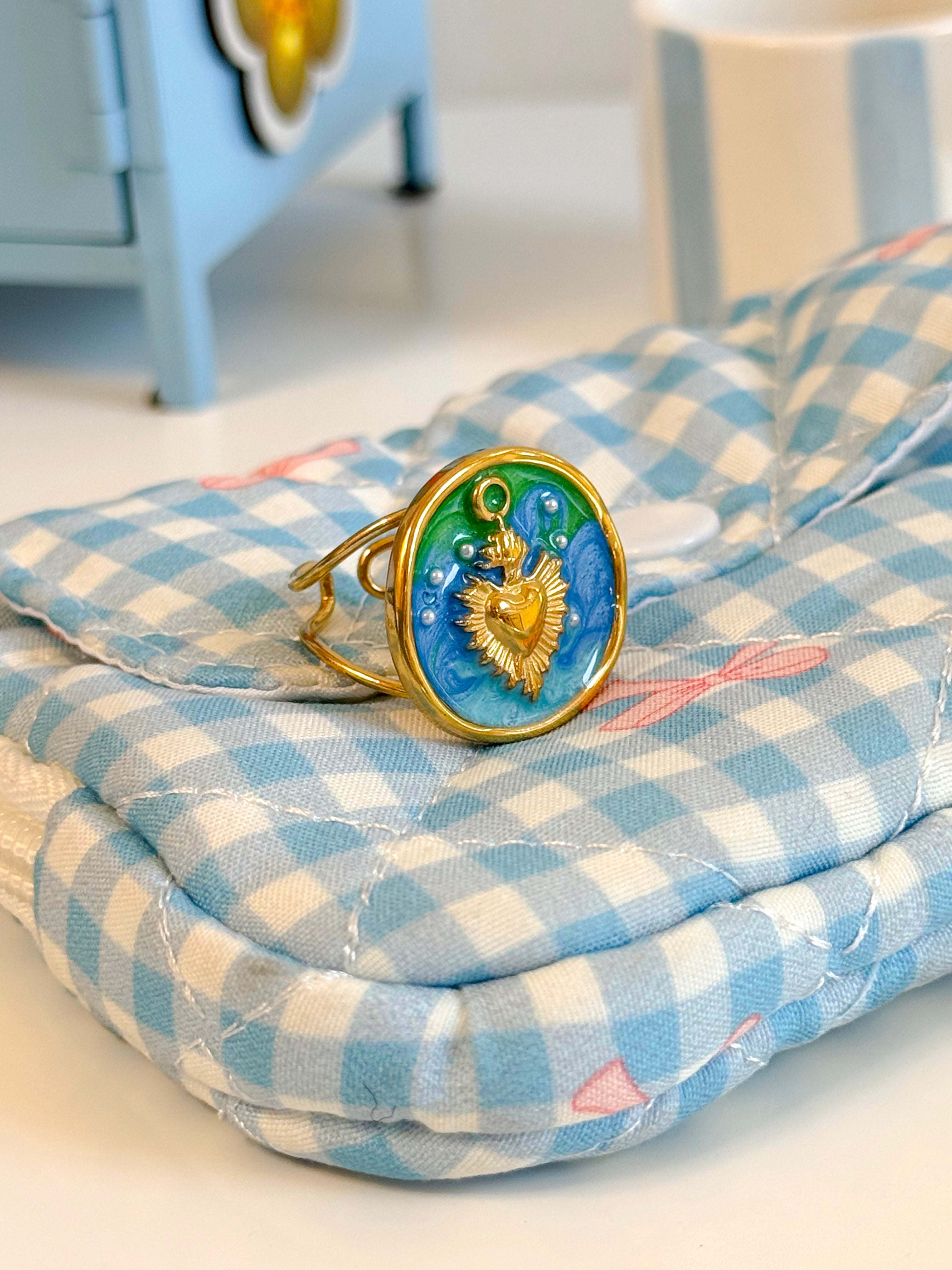 ANELLO CUORE SACRO