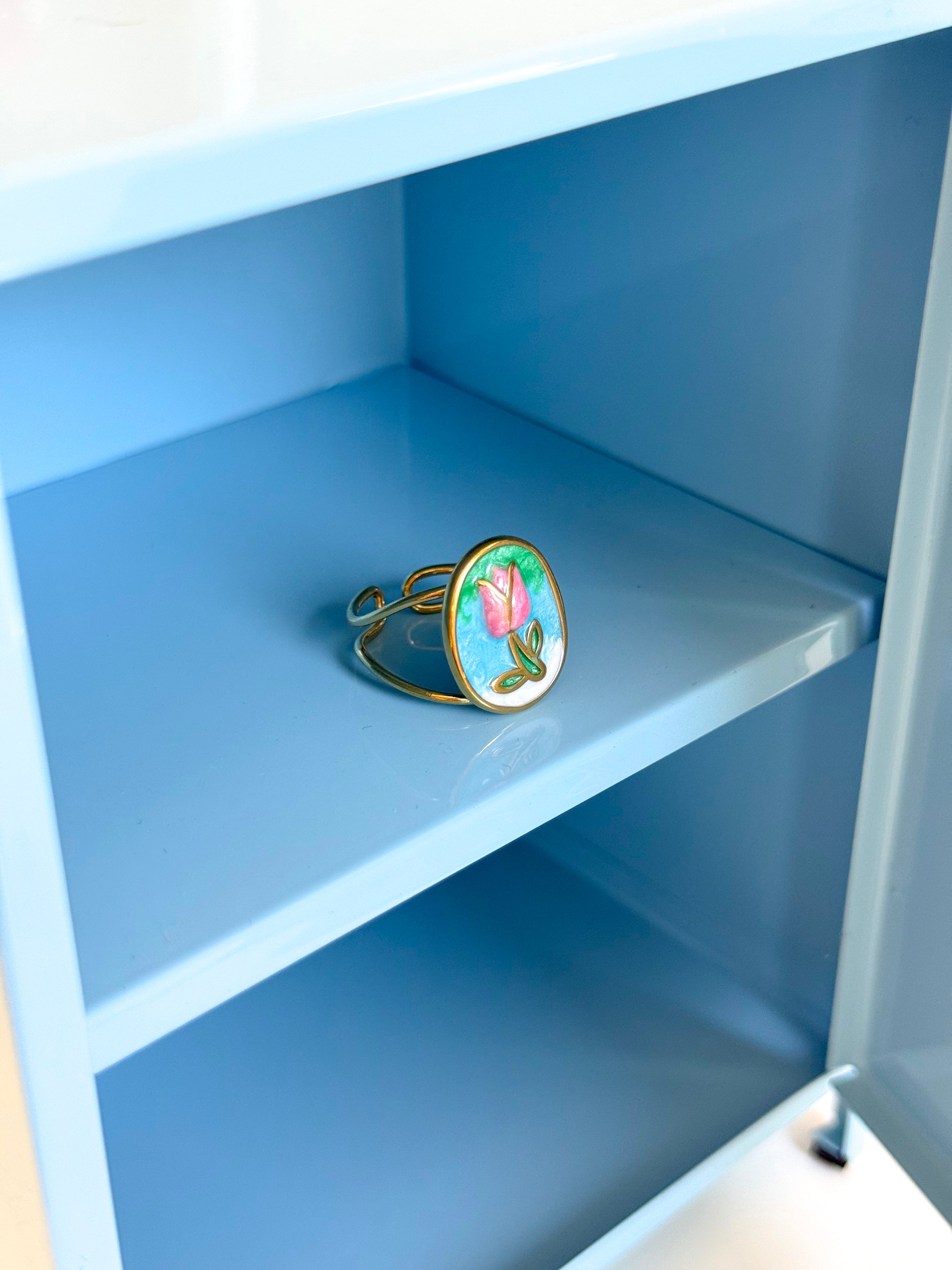 ANELLO DOPPIO TULIPANO