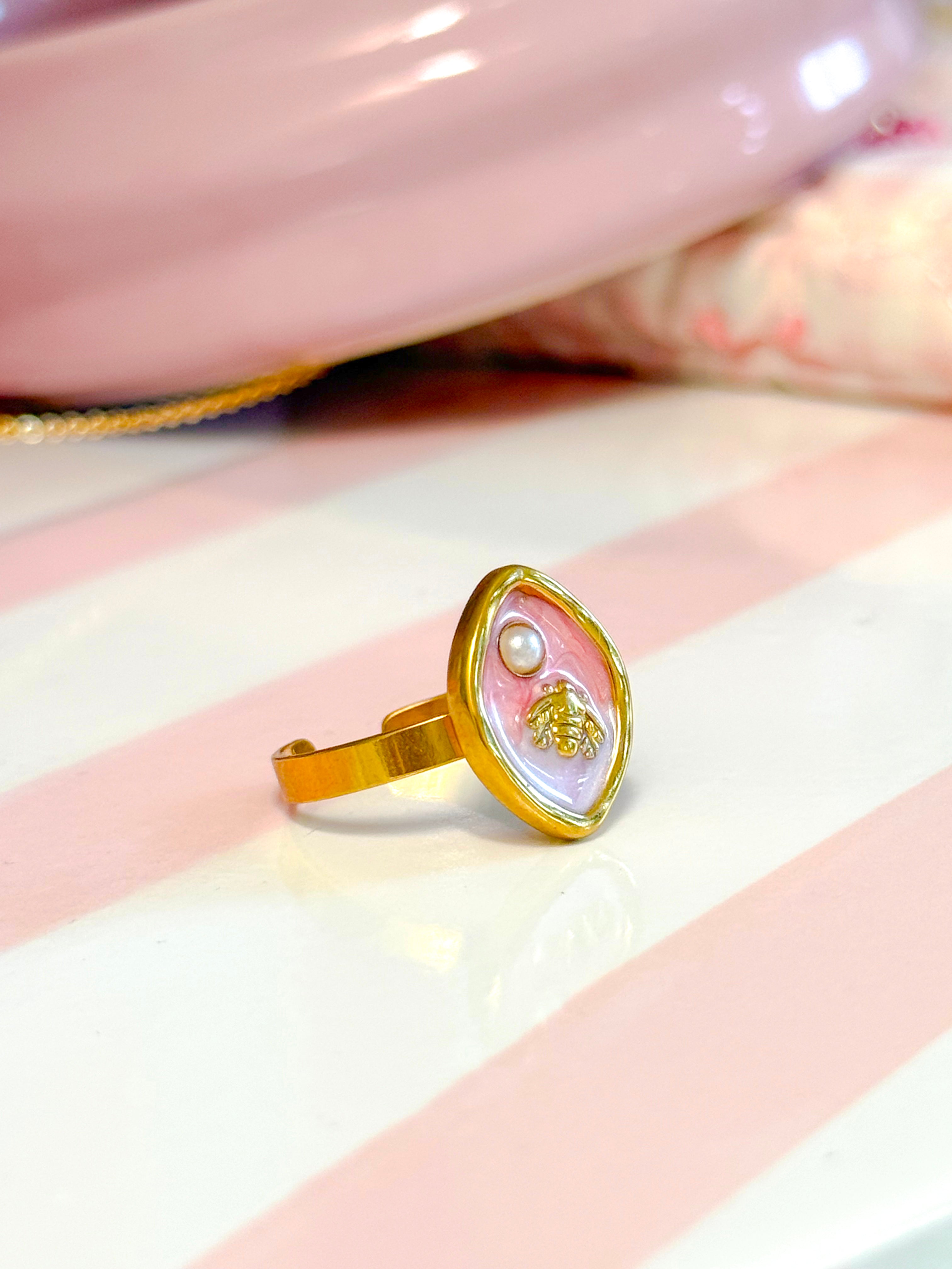 ANELLO CON PERLINA