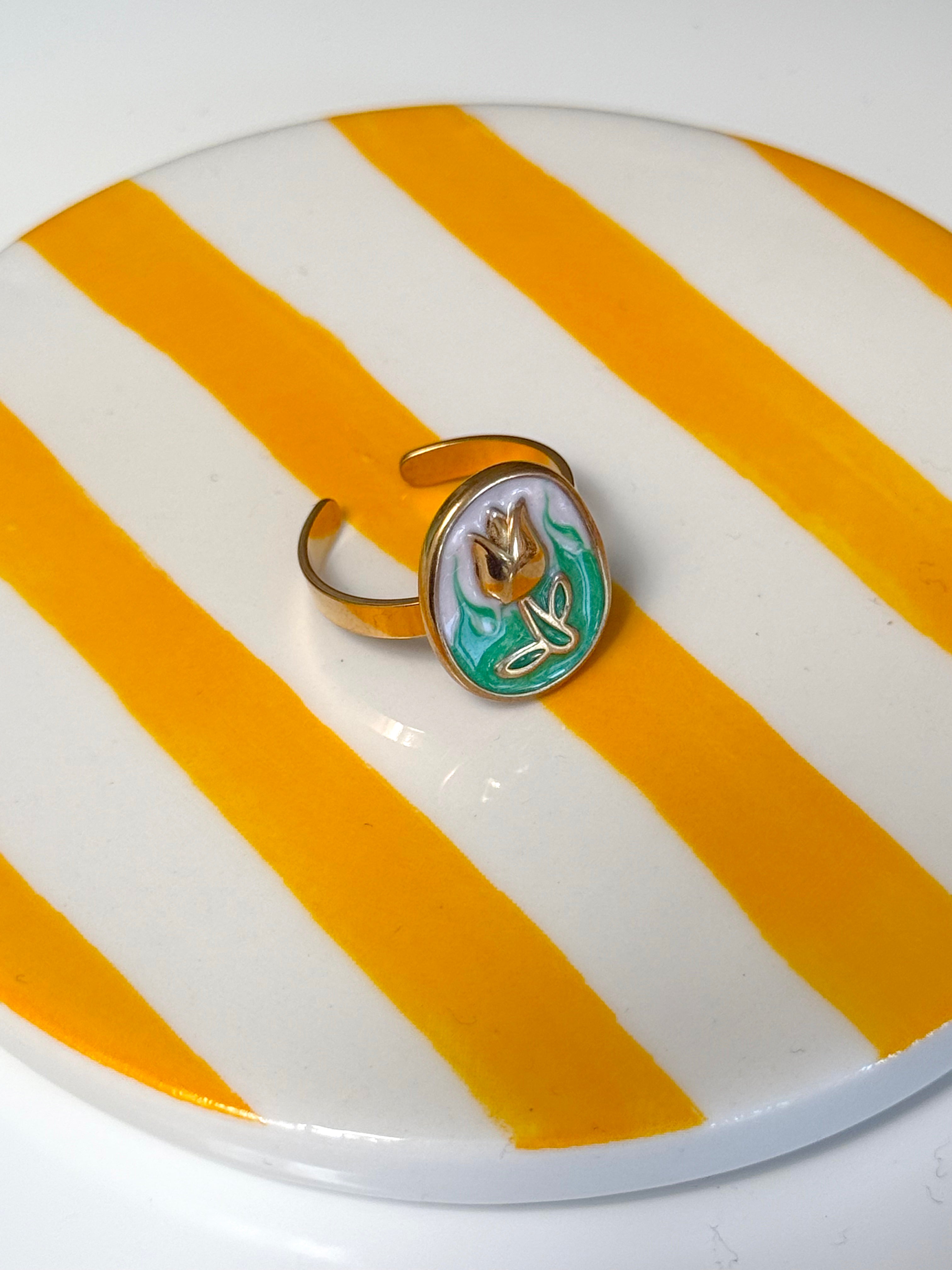 ANELLO TONDO TULIPANO