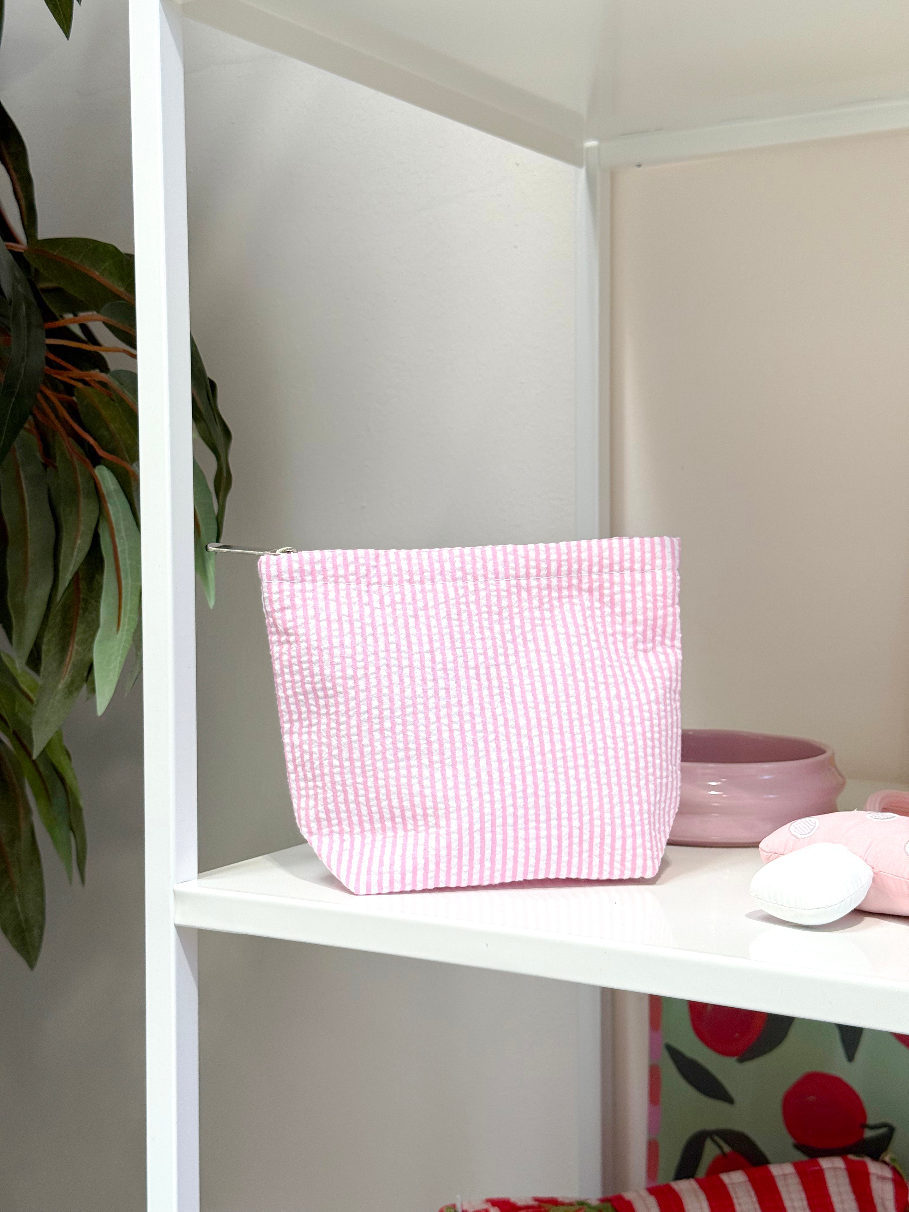 BUSTINA A RIGHE ROSA