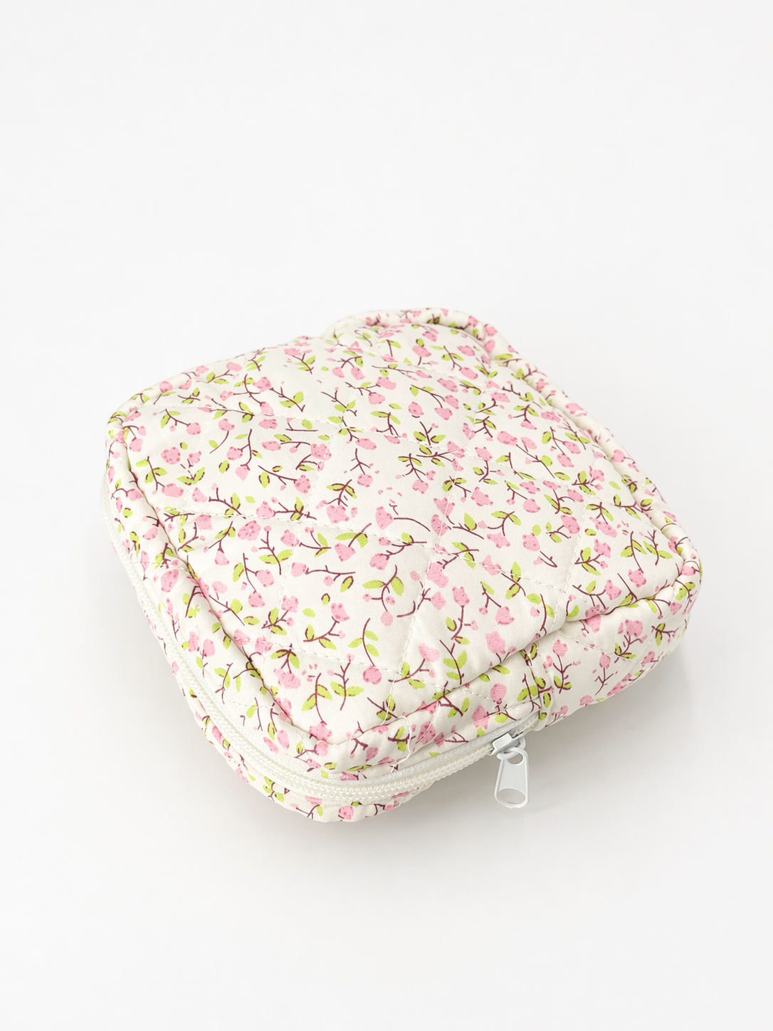 ASTUCCIO CON FIORI ROSA