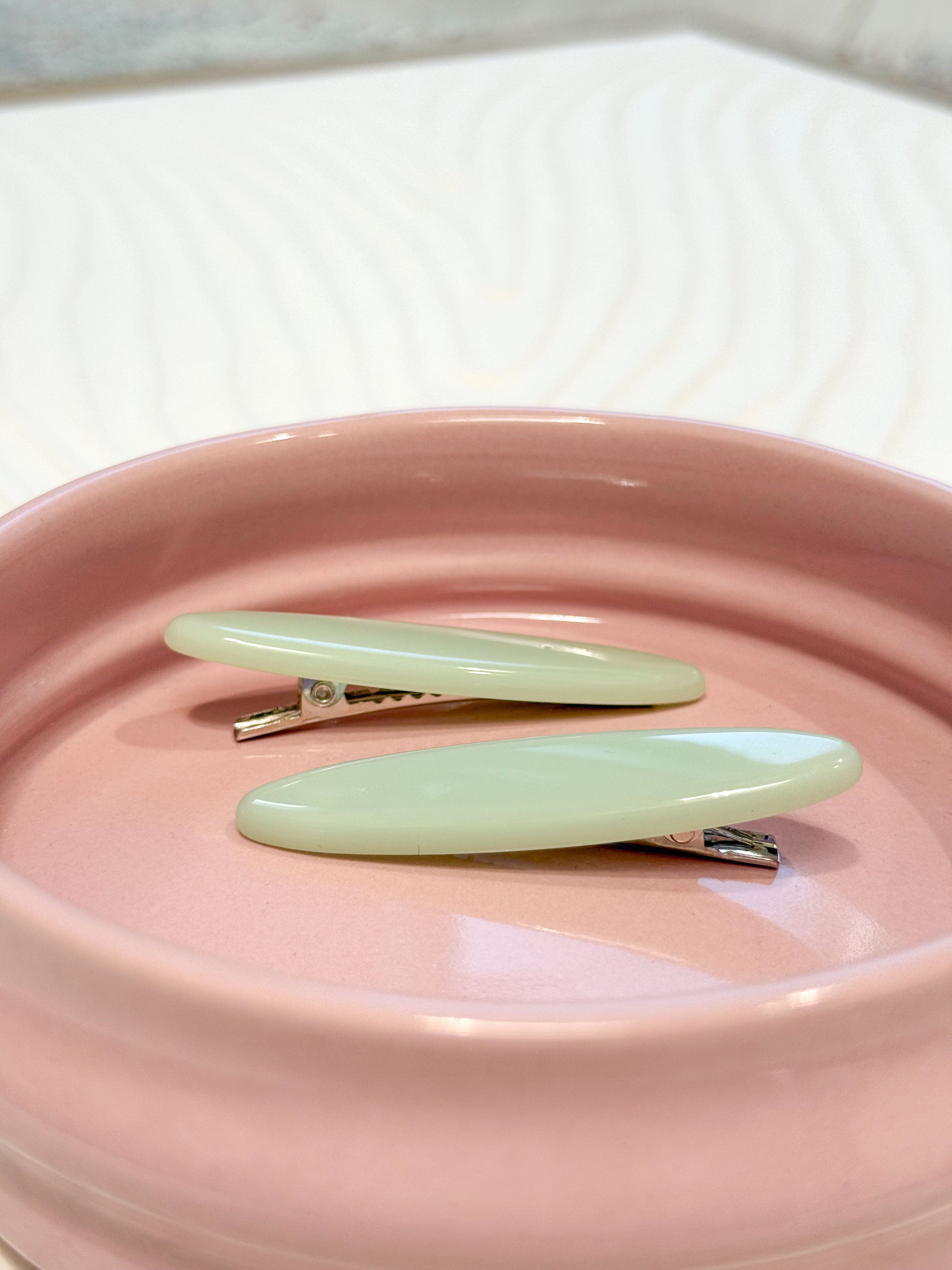 FERMAGLI PER CAPELLI SURF VERDE