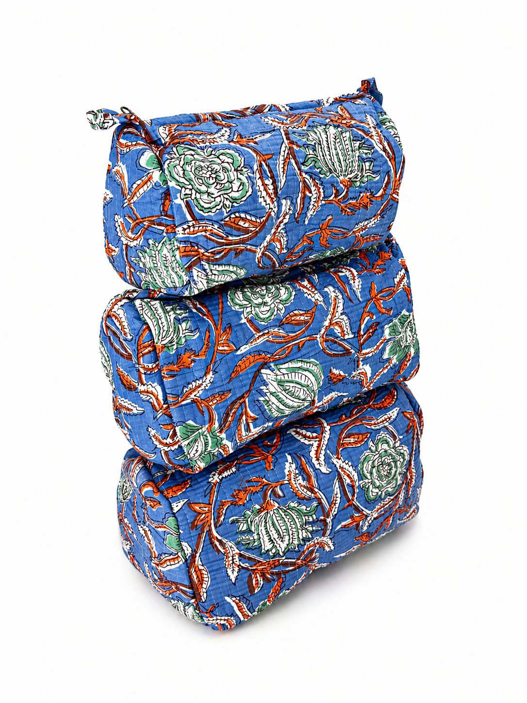 POCHETTE BLUE FLOWER