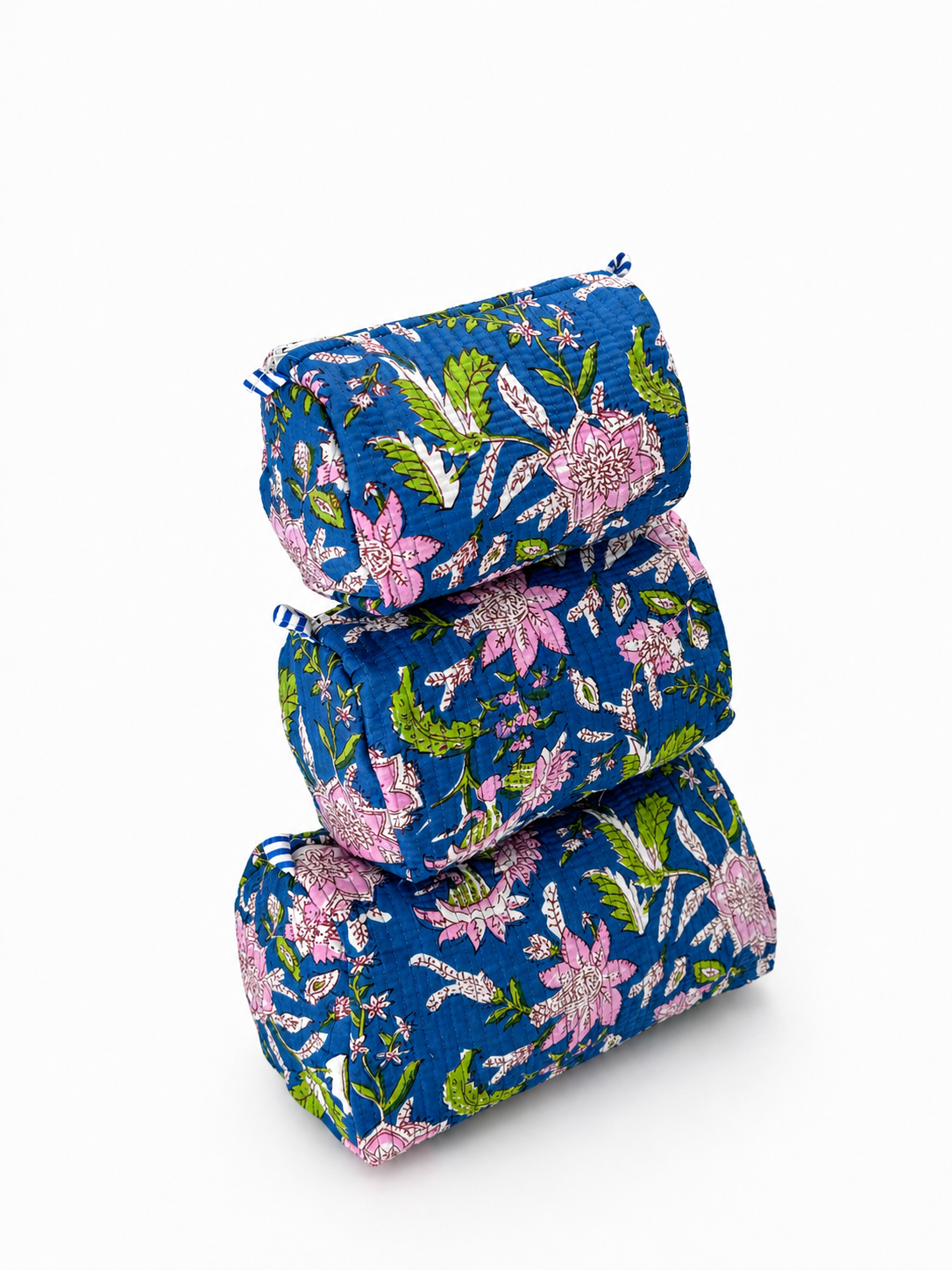 POCHETTE BLUE FLOWER