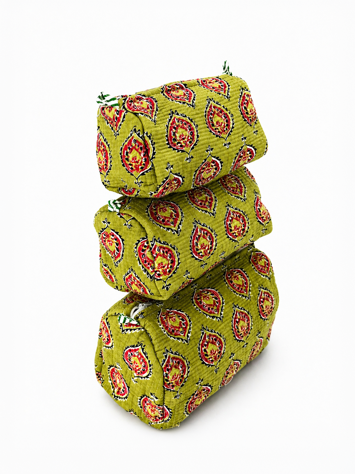 POCHETTE LIME PAISLEY