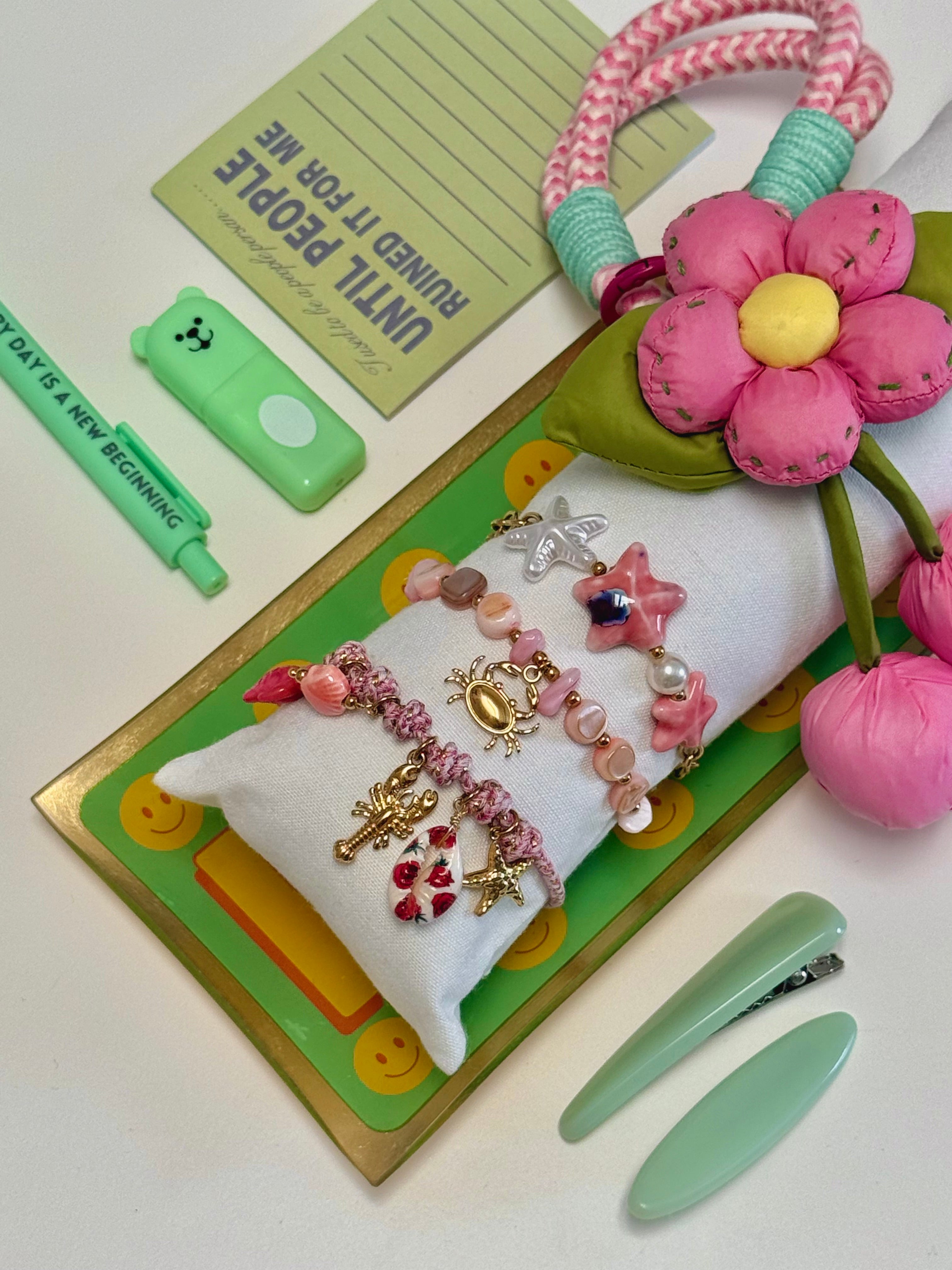 BRACCIALI SEA ROSA