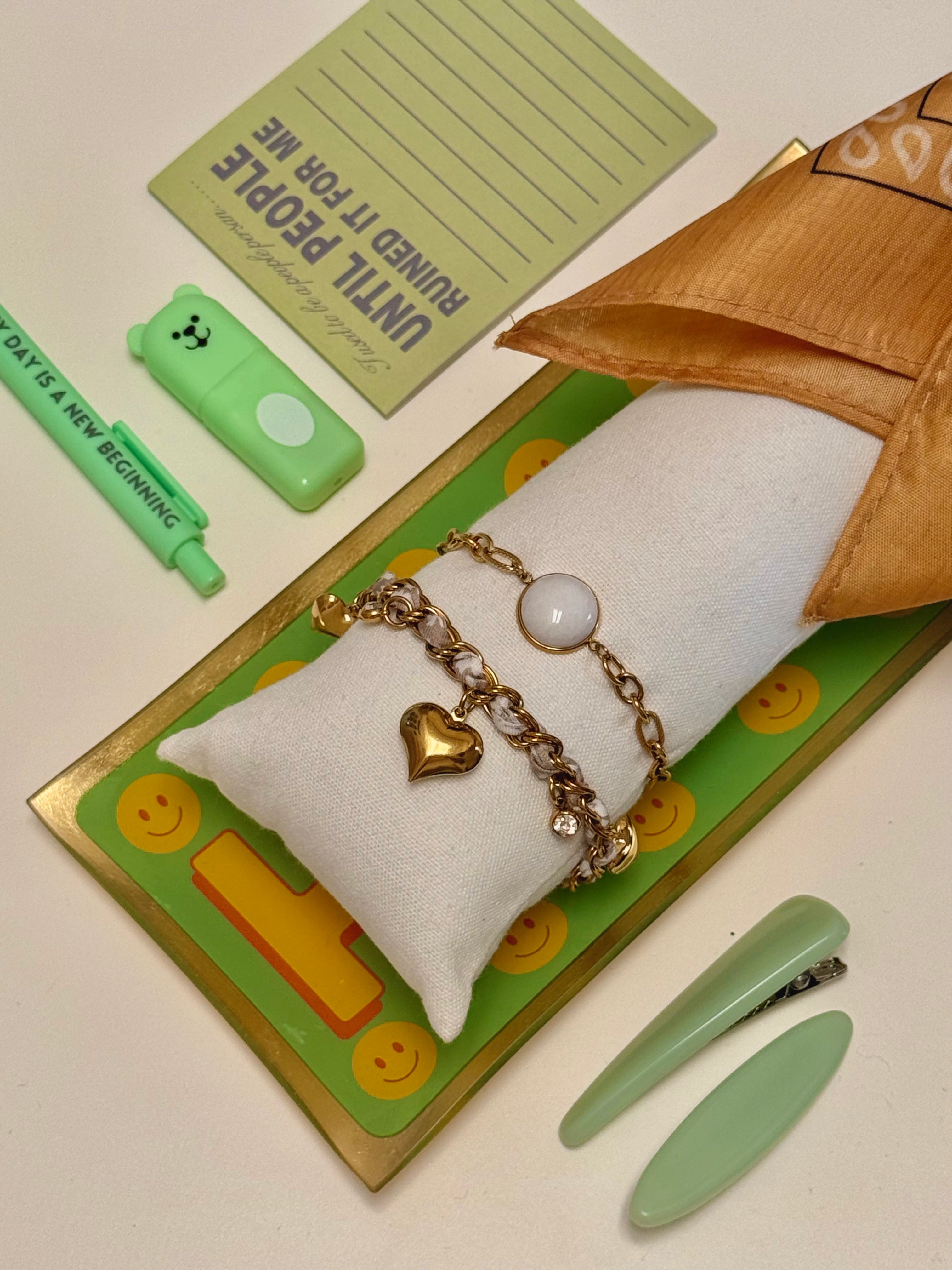 BRACCIALI LOVE BEIGE