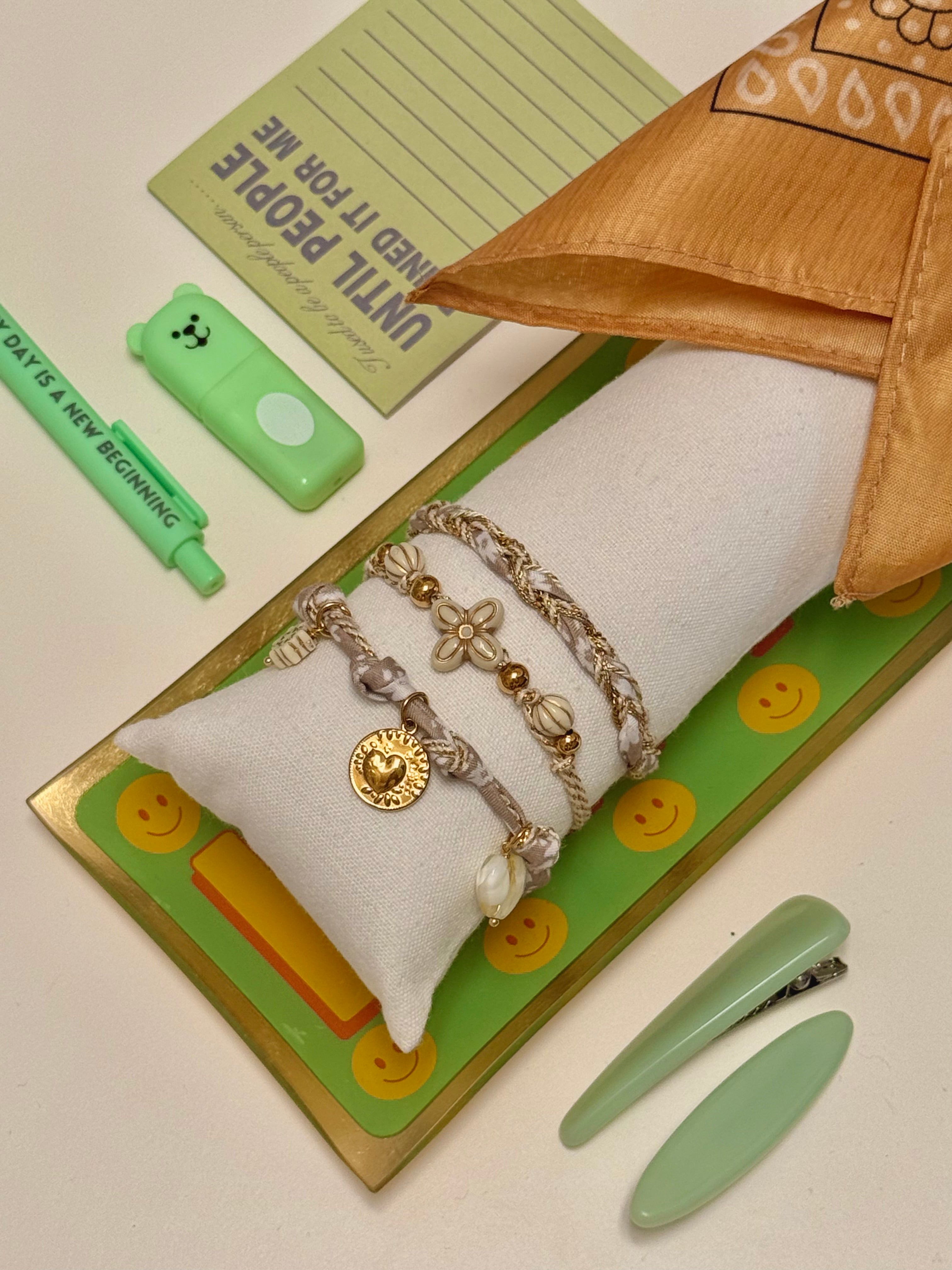 BRACCIALI LOVE BEIGE
